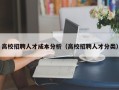 高校招聘人才成本分析（高校招聘人才分类）