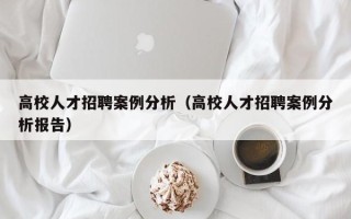 高校人才招聘案例分析（高校人才招聘案例分析报告）
