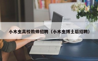 小木虫高校教师招聘（小木虫博士后招聘）
