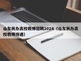 山东民办高校教师招聘2024（山东民办高校教师待遇）