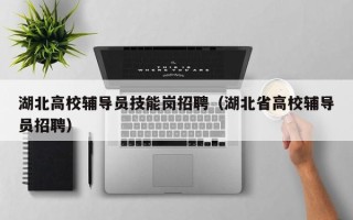 湖北高校辅导员技能岗招聘（湖北省高校辅导员招聘）