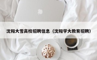 沈阳大雪高校招聘信息（沈阳学大教育招聘）