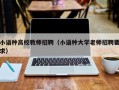小语种高校教师招聘（小语种大学老师招聘要求）