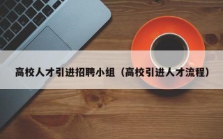 高校人才引进招聘小组（高校引进人才流程）