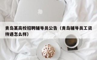 青岛某高校招聘辅导员公告（青岛辅导员工资待遇怎么样）
