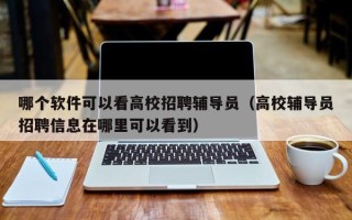 哪个软件可以看高校招聘辅导员（高校辅导员招聘信息在哪里可以看到）
