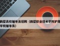 鹤壁高校辅导员招聘（鹤壁职业技术学院护理学院辅导员）