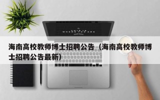海南高校教师博士招聘公告（海南高校教师博士招聘公告最新）