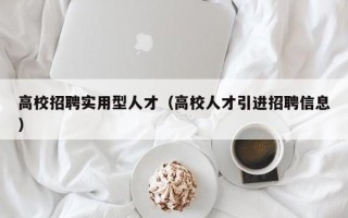 高校招聘实用型人才（高校人才引进招聘信息）