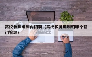 高校教师编制内招聘（高校教师编制归哪个部门管理）