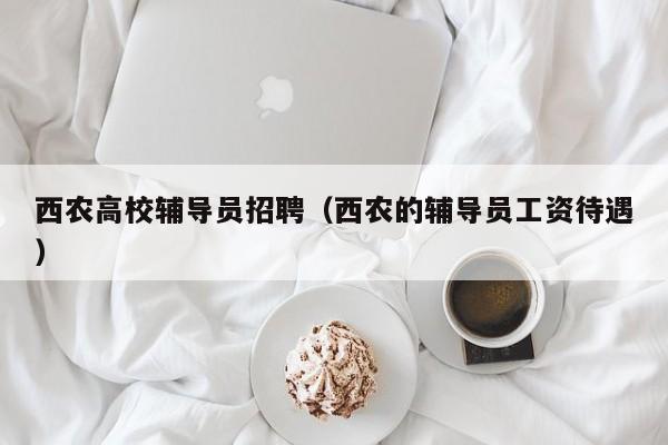 西农高校辅导员招聘（西农的辅导员工资待遇）-第1张图片-高校招聘网