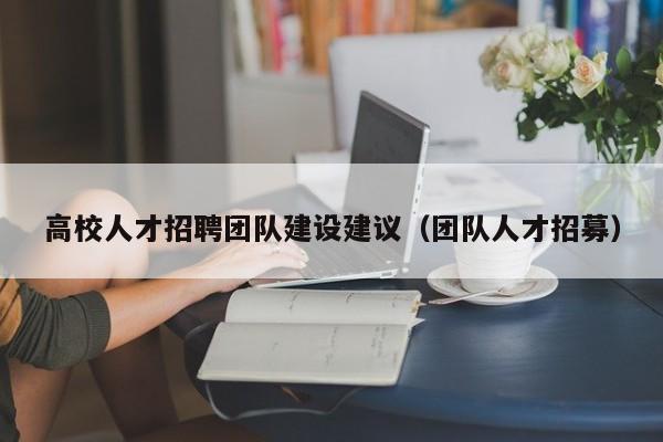 高校人才招聘团队建设建议（团队人才招募）-第1张图片-高校招聘网