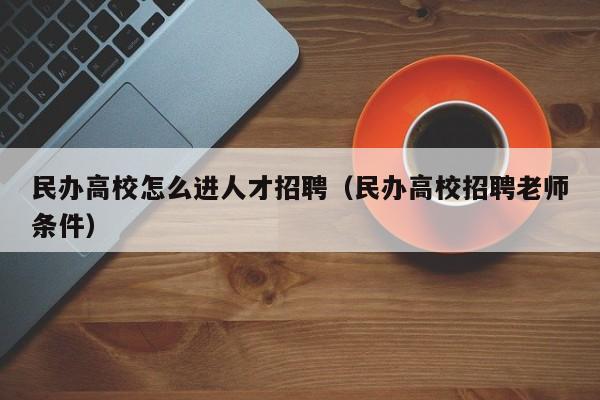 民办高校怎么进人才招聘（民办高校招聘老师条件）-第1张图片-高校招聘网
