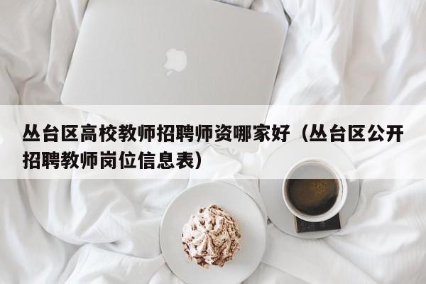 丛台区高校教师招聘师资哪家好（丛台区公开招聘教师岗位信息表）-第1张图片-高校招聘网