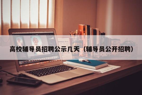 高校辅导员招聘公示几天（辅导员公开招聘）-第1张图片-高校招聘网