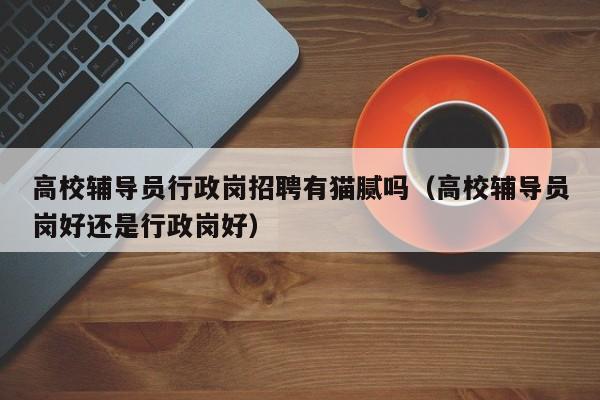 高校辅导员行政岗招聘有猫腻吗（高校辅导员岗好还是行政岗好）-第1张图片-高校招聘网