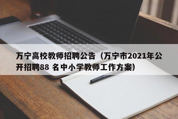 万宁高校教师招聘公告（万宁市2021年公开招聘88 名中小学教师工作方案）-第1张图片-高校招聘网